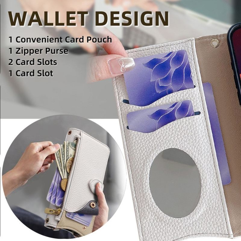 Lederhüllen Realme 14 Pro 5g Brieftasche Mit Kette