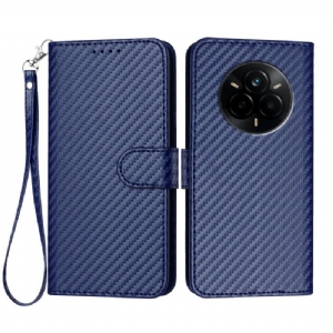 Lederhüllen Realme 14 Pro 5g Carbonfaser