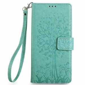 Lederhüllen Realme 14 Pro 5g Hirsch Und Baum