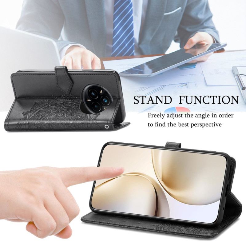 Lederhüllen Realme 14 Pro 5g Sonnenmandala