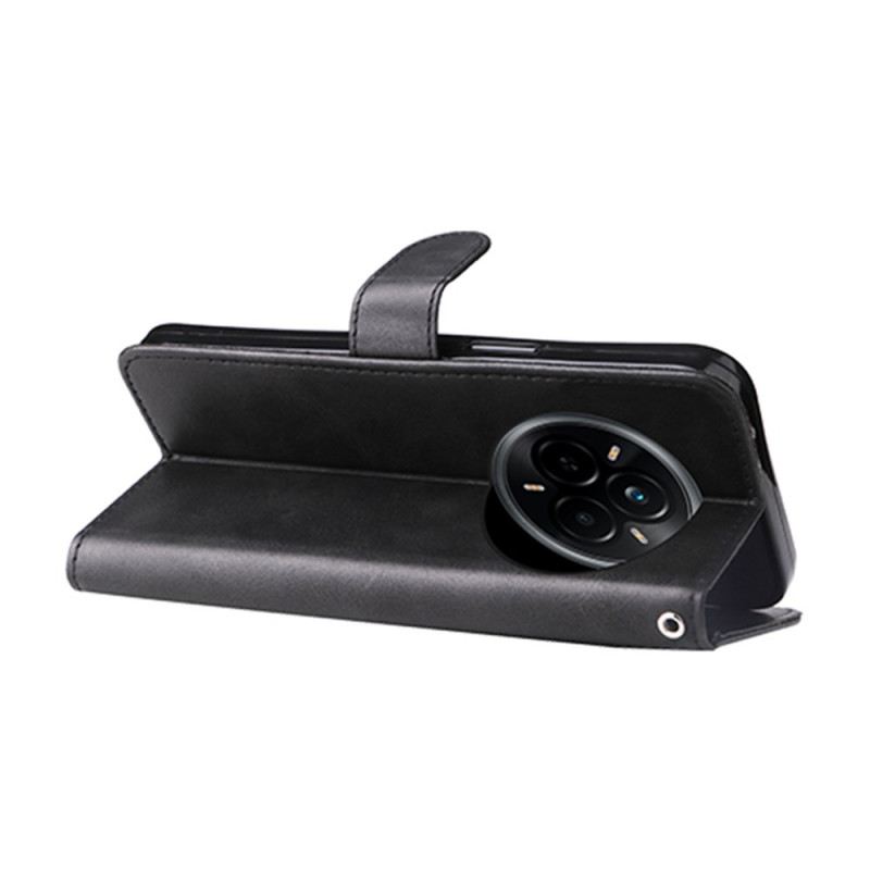 Lederhüllen Realme 14 Pro 5g Vordertasche Mit Reißverschluss