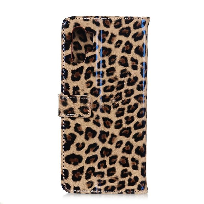 Flip Case Für Samsung Galaxy A32 5G Kunstleder Im Leoparden-stil