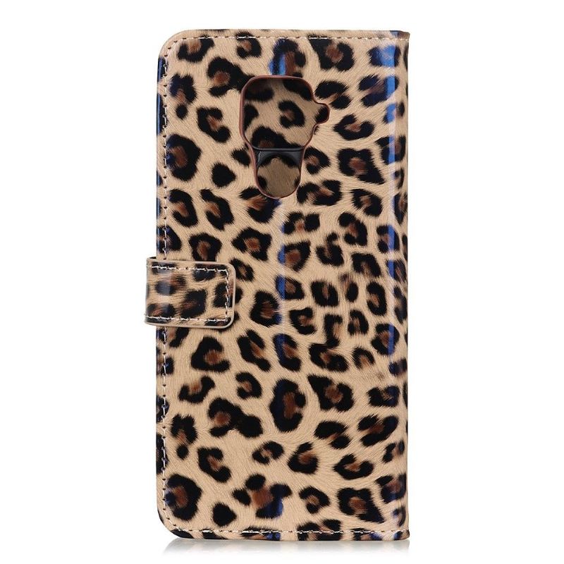 Lederhüllen Für Huawei Mate 30 Lite Geldbörse Geldbörse Leopard