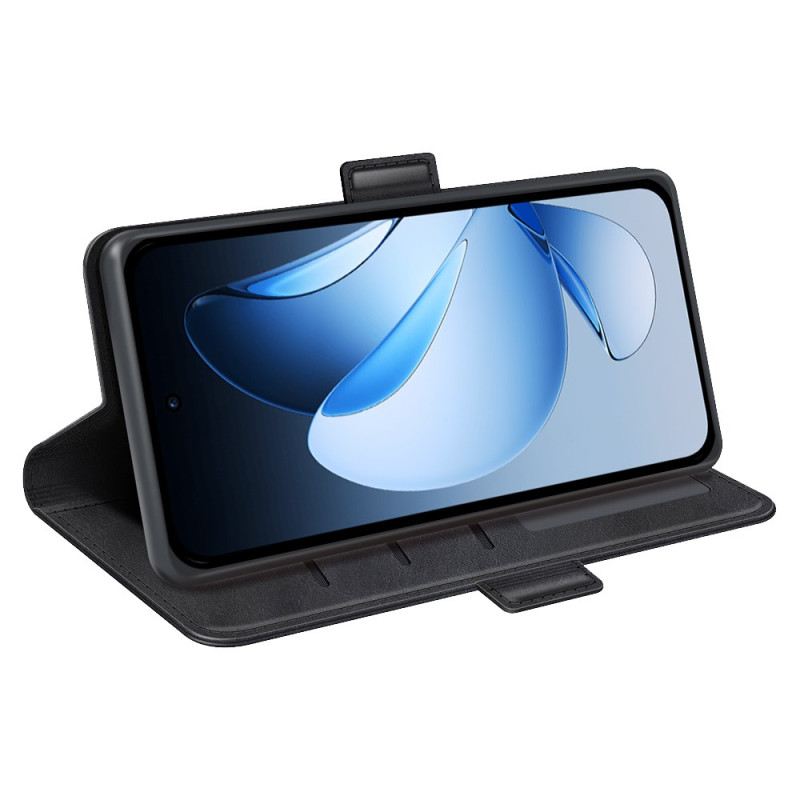 Lederhüllen Oppo Reno 13 Pro 5g Handyhülle Doppelverschluss