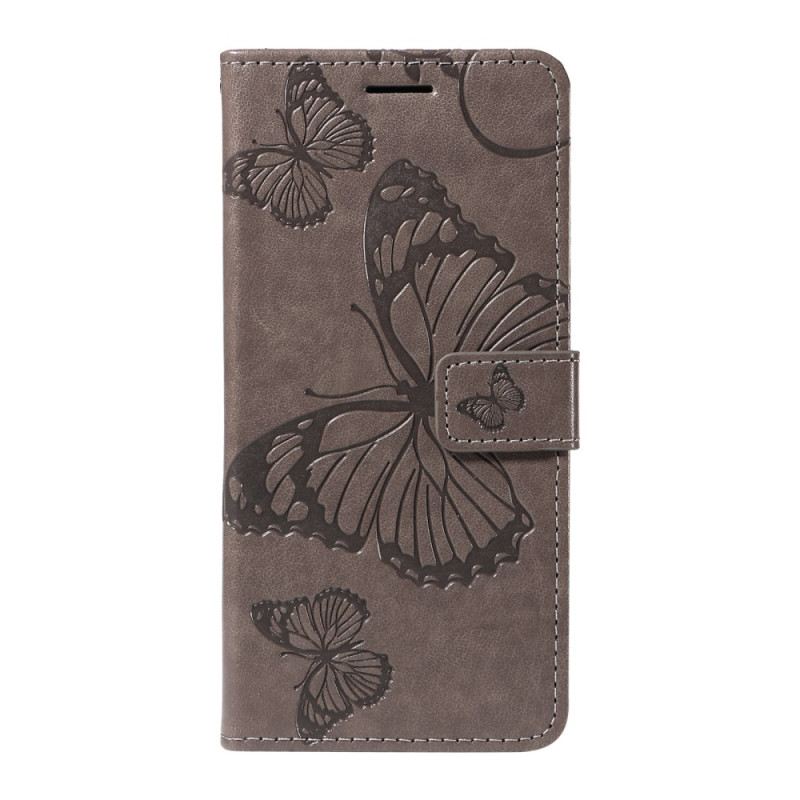 Lederhüllen Oppo Reno 13 Pro 5g Handyhülle Riesenschmetterlinge