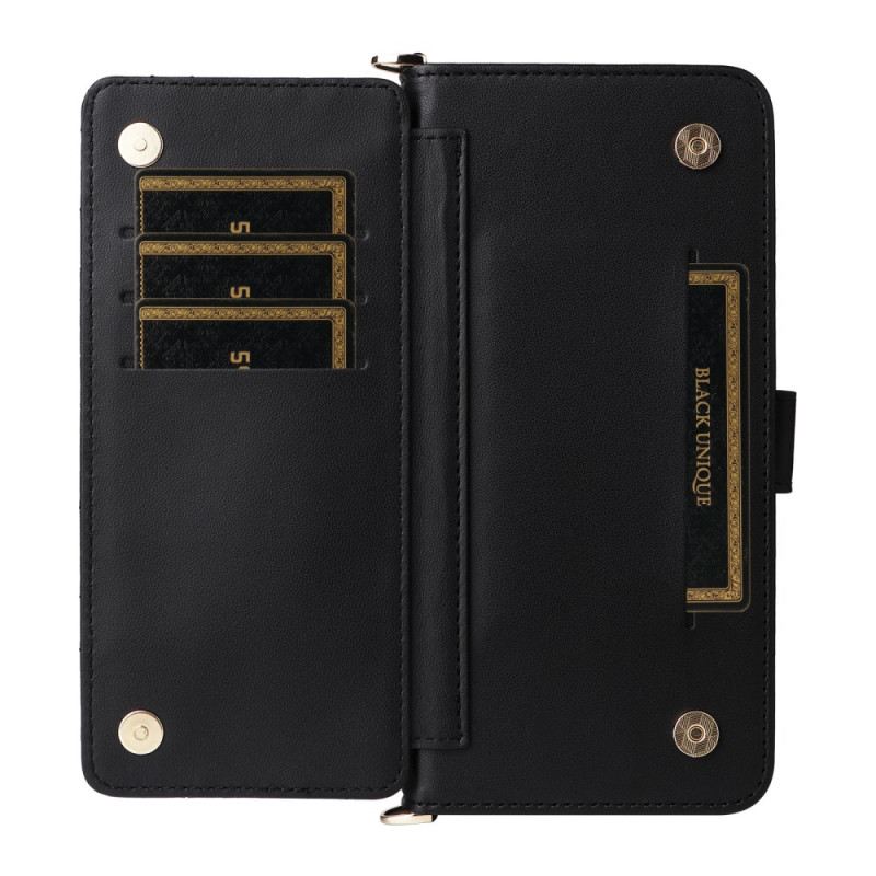 Lederhüllen Oppo Reno 13 Pro 5g Handyhülle Schultergurt Im Retro-design