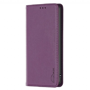 Flip Case Für Samsung Galaxy S25 5g Edge Klassische Binfen-farbe