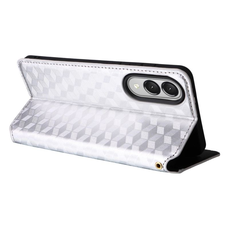 Flip Case Samsung Galaxy S25 5g Edge 3d-würfel