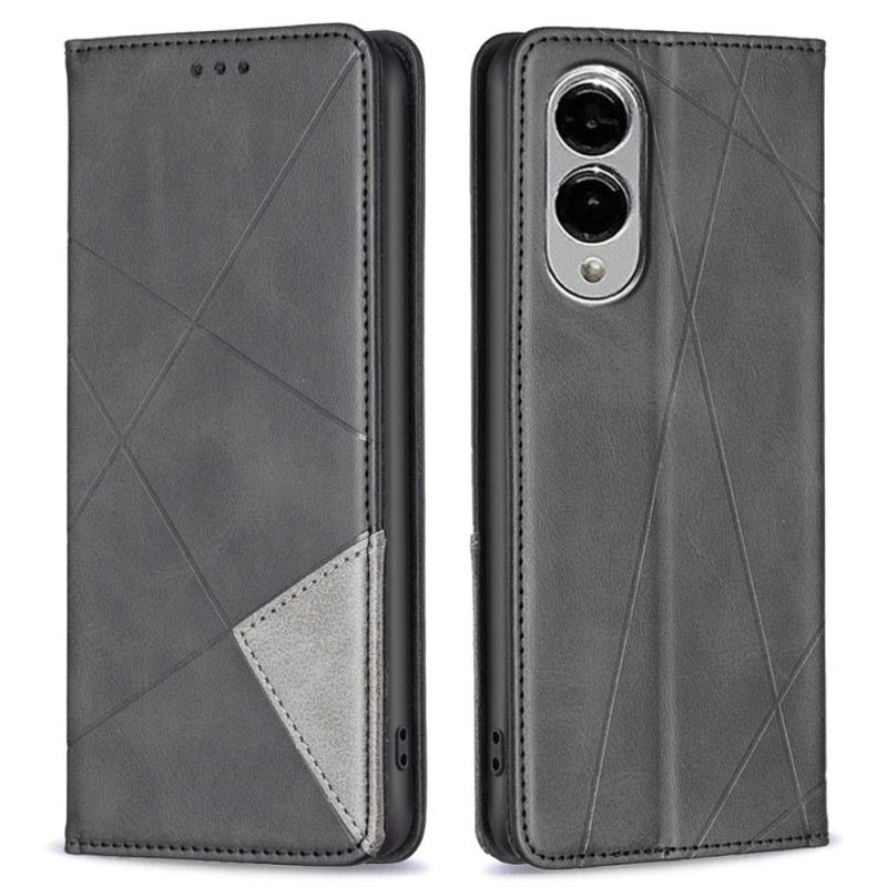 Flip Case Samsung Galaxy S25 5g Edge Geometrisches Muster