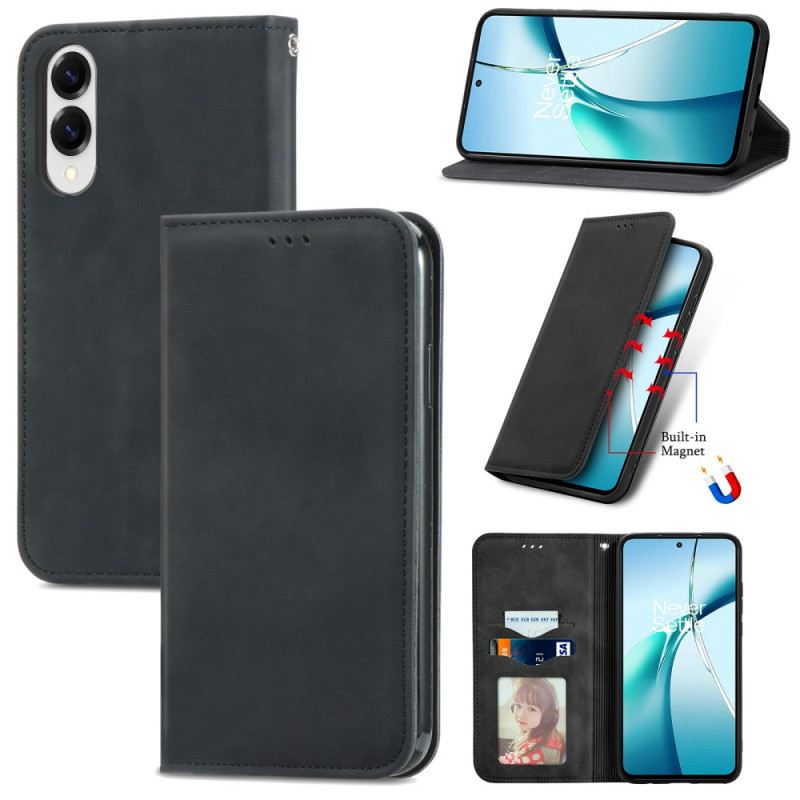 Flip Case Samsung Galaxy S25 5g Edge Handyhülle Kartenhalter Und Magnetverschluss