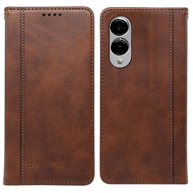 Flip Case Samsung Galaxy S25 5g Edge Premium Vintage