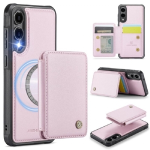 Hülle Für Samsung Galaxy S25 5g Edge Abnehmbarer Jeehood Magnetkartenhalter