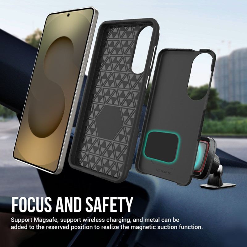 Hülle Für Samsung Galaxy S25 5g Edge Chromknöpfe