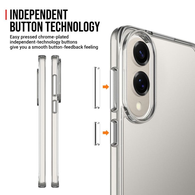 Hülle Für Samsung Galaxy S25 5g Edge Klarglas