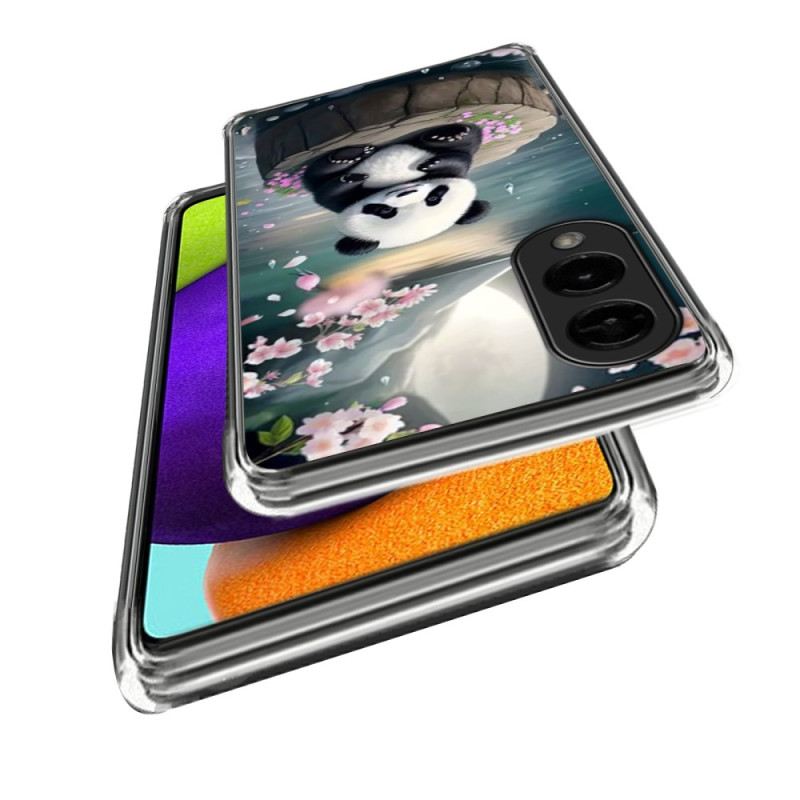 Hülle Für Samsung Galaxy S25 5g Edge Niedlicher Panda