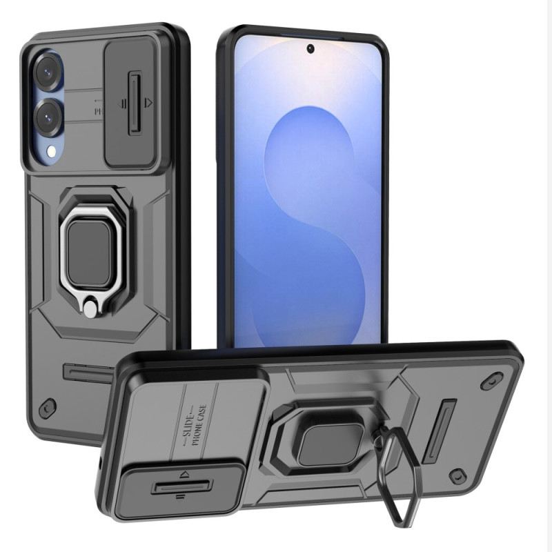 Hülle Für Samsung Galaxy S25 5g Edge Robuster Ring Mit Linsenschutz