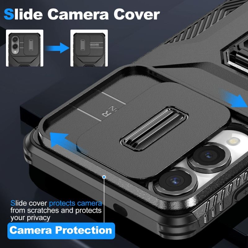 Hülle Für Samsung Galaxy S25 5g Edge Ständer & Kameraabdeckung