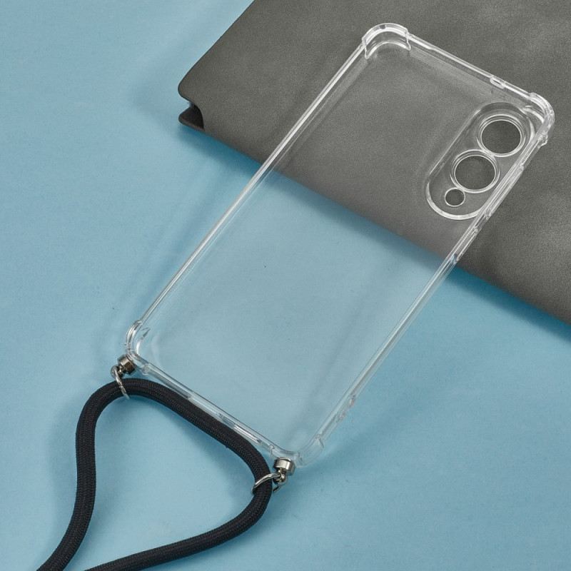 Hülle Für Samsung Galaxy S25 5g Edge Transparentes Lanyard