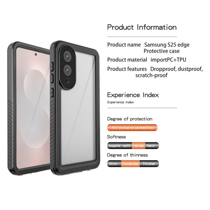 Hülle Für Samsung Galaxy S25 5g Edge Wasserfest Und Stoßfest