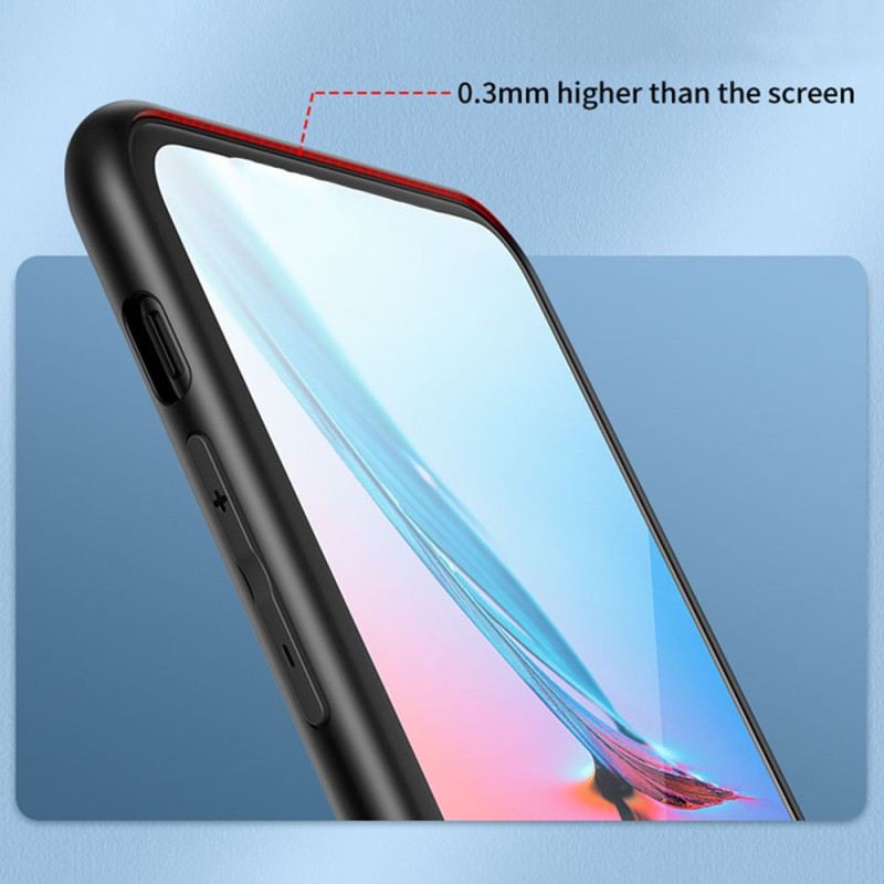 Hülle Samsung Galaxy S25 5g Edge Blumenmuster Aus Gehärtetem Glas