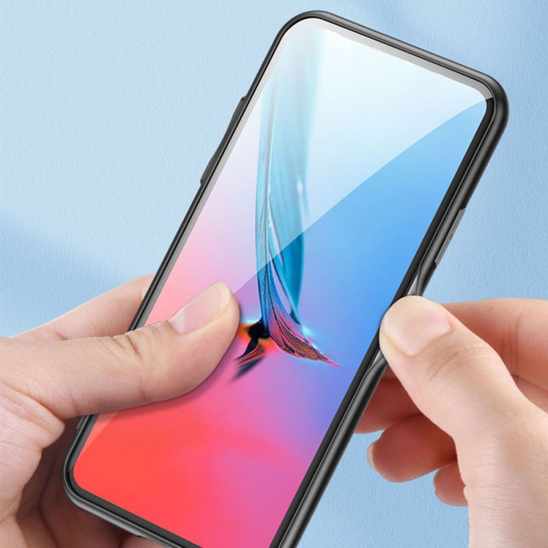 Hülle Samsung Galaxy S25 5g Edge Blumenmuster Aus Gehärtetem Glas