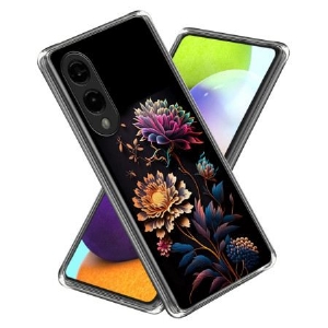 Hülle Samsung Galaxy S25 5g Edge Bunte Blumen