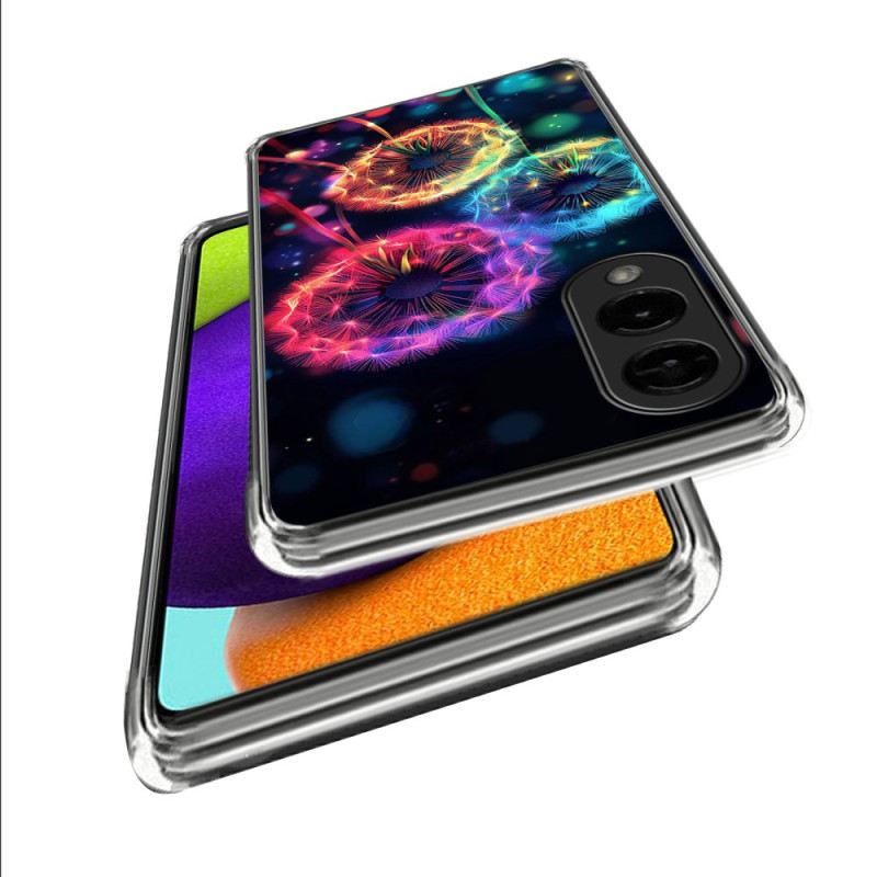 Hülle Samsung Galaxy S25 5g Edge Bunte Löwenzahnblüten