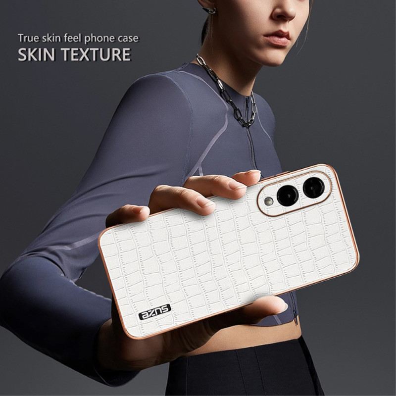 Hülle Samsung Galaxy S25 5g Edge Handyhülle Azns Krokodil-optik