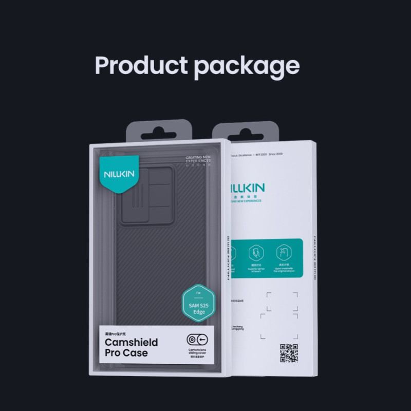 Hülle Samsung Galaxy S25 5g Edge Handyhülle Camshield Pro-serie Von Nillkin