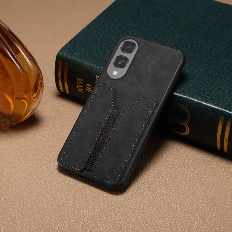 Hülle Samsung Galaxy S25 5g Edge Handyhülle Elastischer Kartenhalter