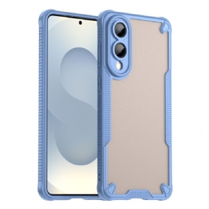 Hülle Samsung Galaxy S25 5g Edge Handyhülle Gebürstetes Durchscheinendes Finish