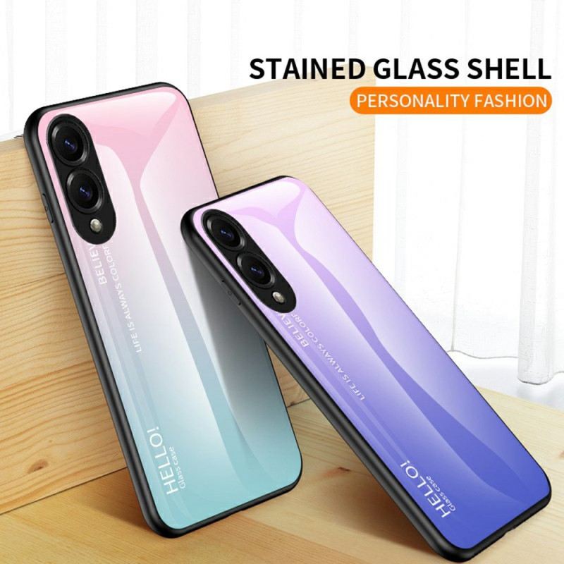 Hülle Samsung Galaxy S25 5g Edge Handyhülle Gehärtetes Glas