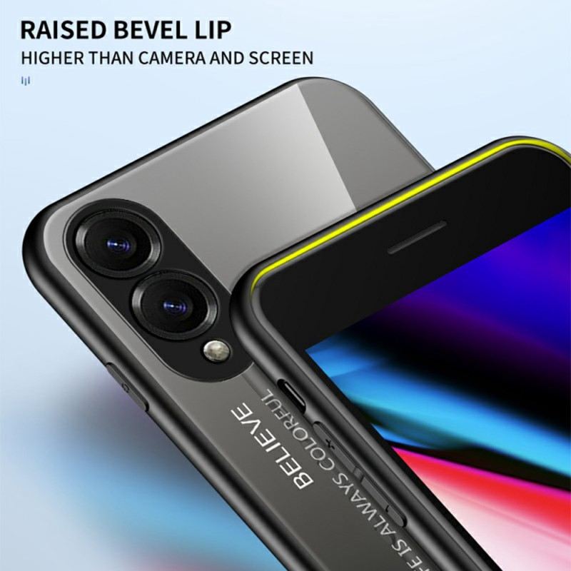 Hülle Samsung Galaxy S25 5g Edge Handyhülle Gehärtetes Glas