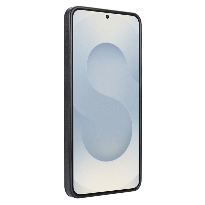Hülle Samsung Galaxy S25 5g Edge Handyhülle Lederoptik Mit Kartenhalter Halter