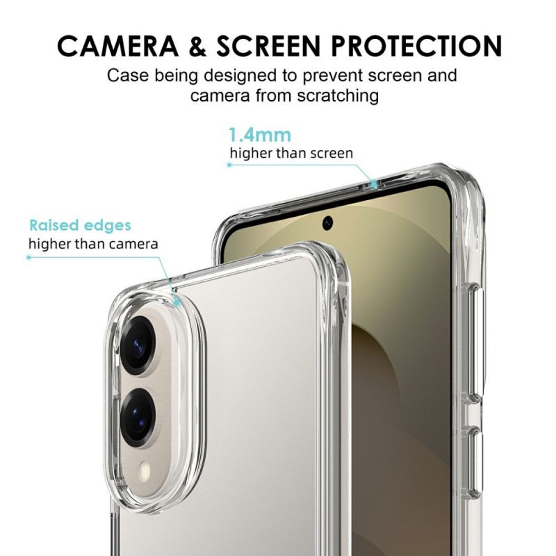 Hülle Samsung Galaxy S25 5g Edge Handyhülle Verstärktes Klarglas