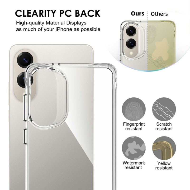 Hülle Samsung Galaxy S25 5g Edge Handyhülle Verstärktes Klarglas