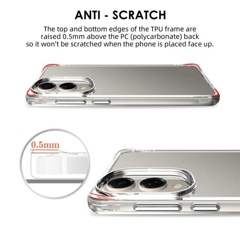 Hülle Samsung Galaxy S25 5g Edge Handyhülle Verstärktes Klarglas