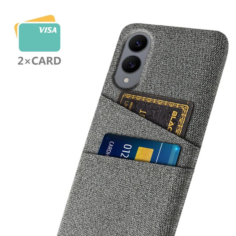 Hülle Samsung Galaxy S25 5g Edge Kartenhalter Aus Stoff