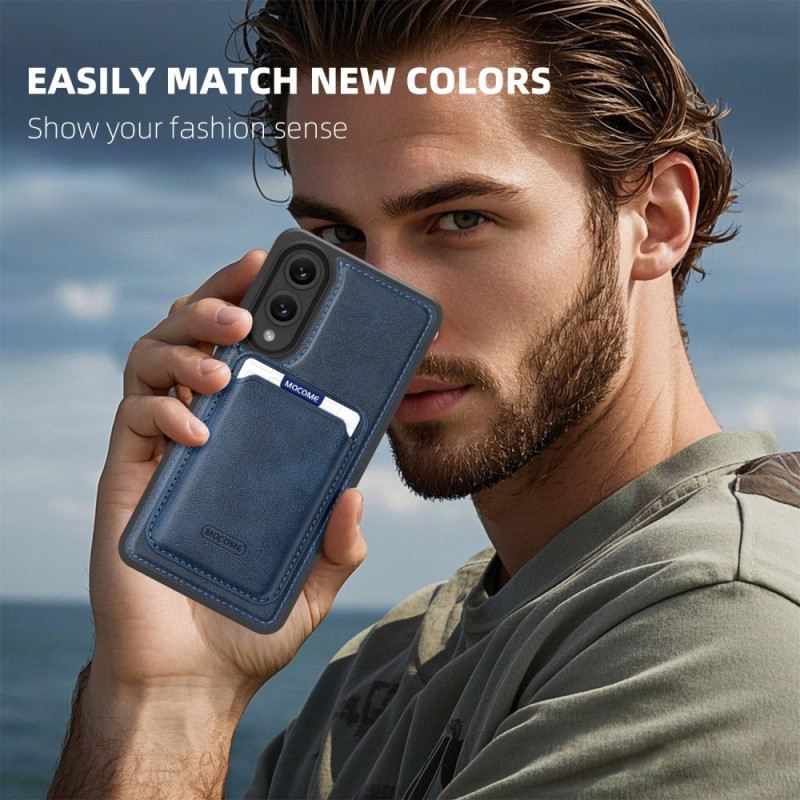 Hülle Samsung Galaxy S25 5g Edge Magnetisches Design Mit Abnehmbarem Kartenhalter