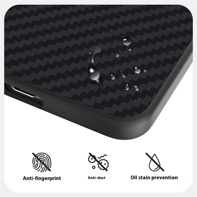 Hülle Samsung Galaxy S25 5g Edge Magsafe-kompatibles Carbonfaser-abeel