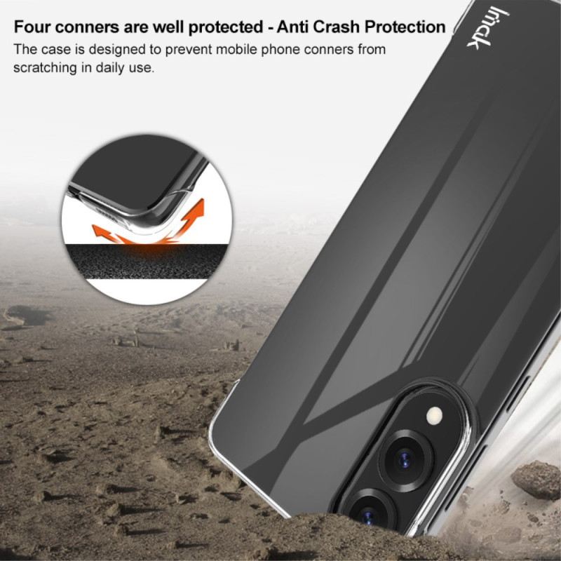 Hülle Samsung Galaxy S25 5g Edge Verstärktes Transparentes Imak