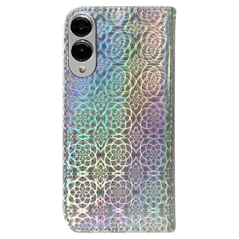 Lederhüllen Für Samsung Galaxy S25 5g Edge Disco-stil
