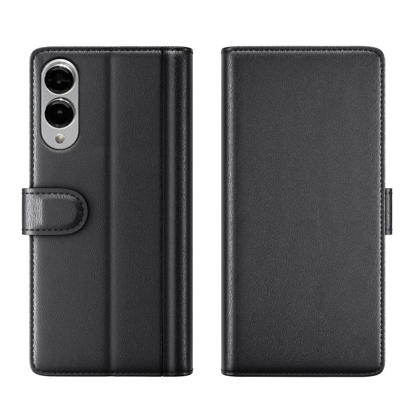 Lederhüllen Für Samsung Galaxy S25 5g Edge Echtleder