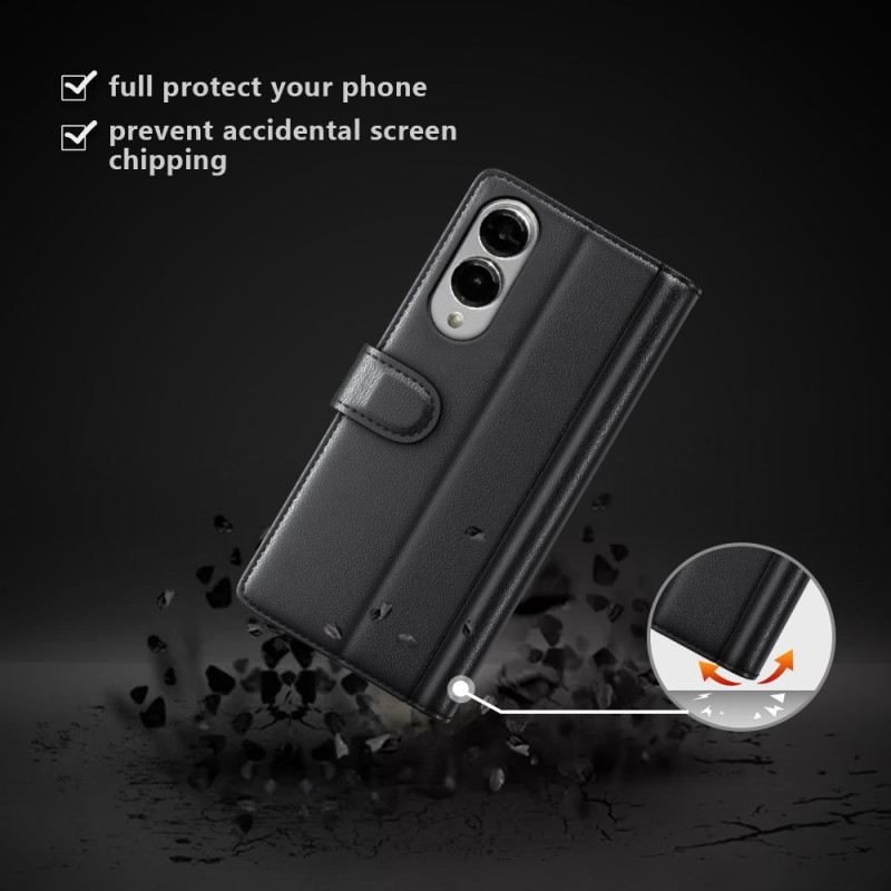 Lederhüllen Für Samsung Galaxy S25 5g Edge Echtleder