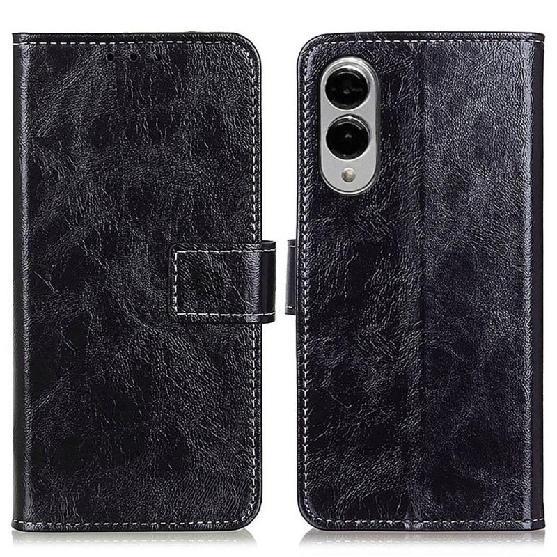 Lederhüllen Für Samsung Galaxy S25 5g Edge Glänzend