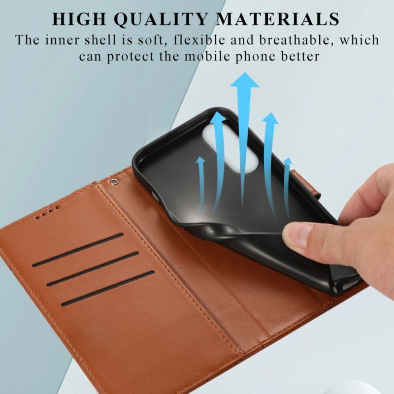 Lederhüllen Für Samsung Galaxy S25 5g Edge Linien