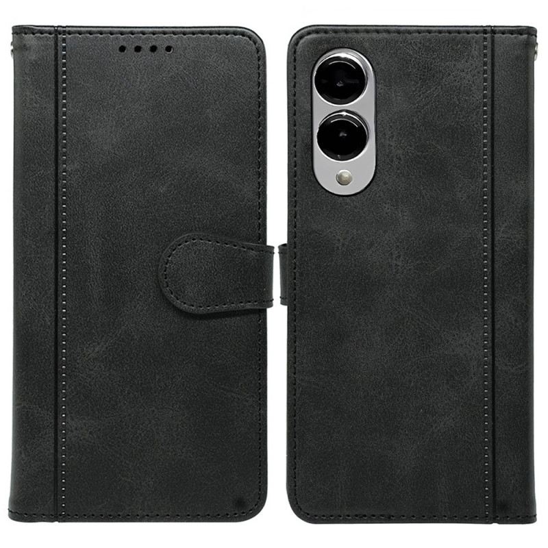 Lederhüllen Für Samsung Galaxy S25 5g Edge Premium Vintage