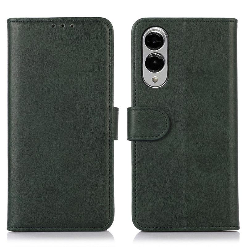 Lederhüllen Für Samsung Galaxy S25 5g Edge Strukturiertes Leder