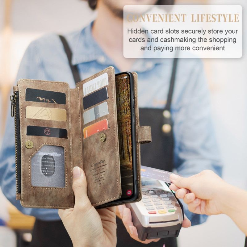 Lederhüllen Samsung Galaxy S25 5g Edge Caseme Geldbörse
