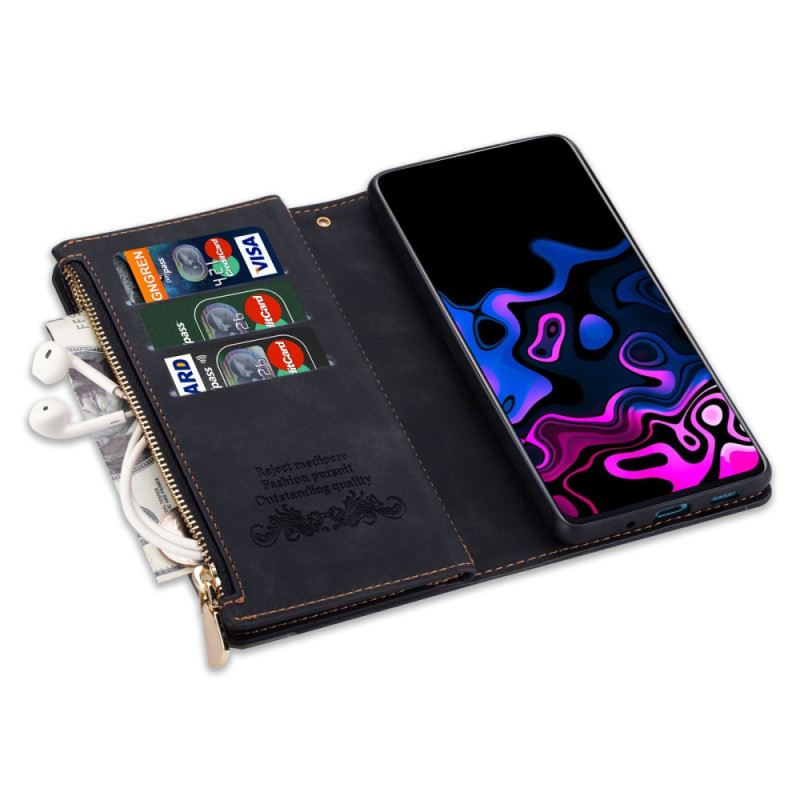 Lederhüllen Samsung Galaxy S25 5g Edge Diamant Mustergeldbörse